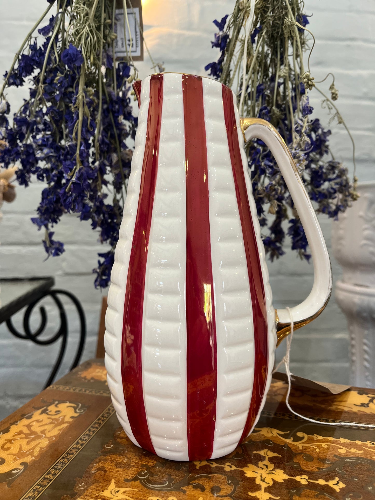 H J WOOD stripe Vase * exclusively online