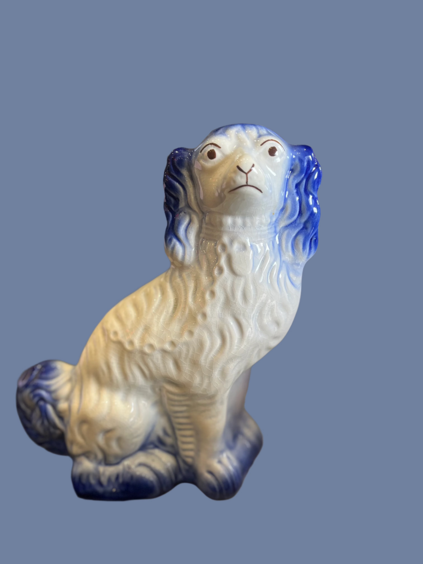 Flow Blue Wally Dog