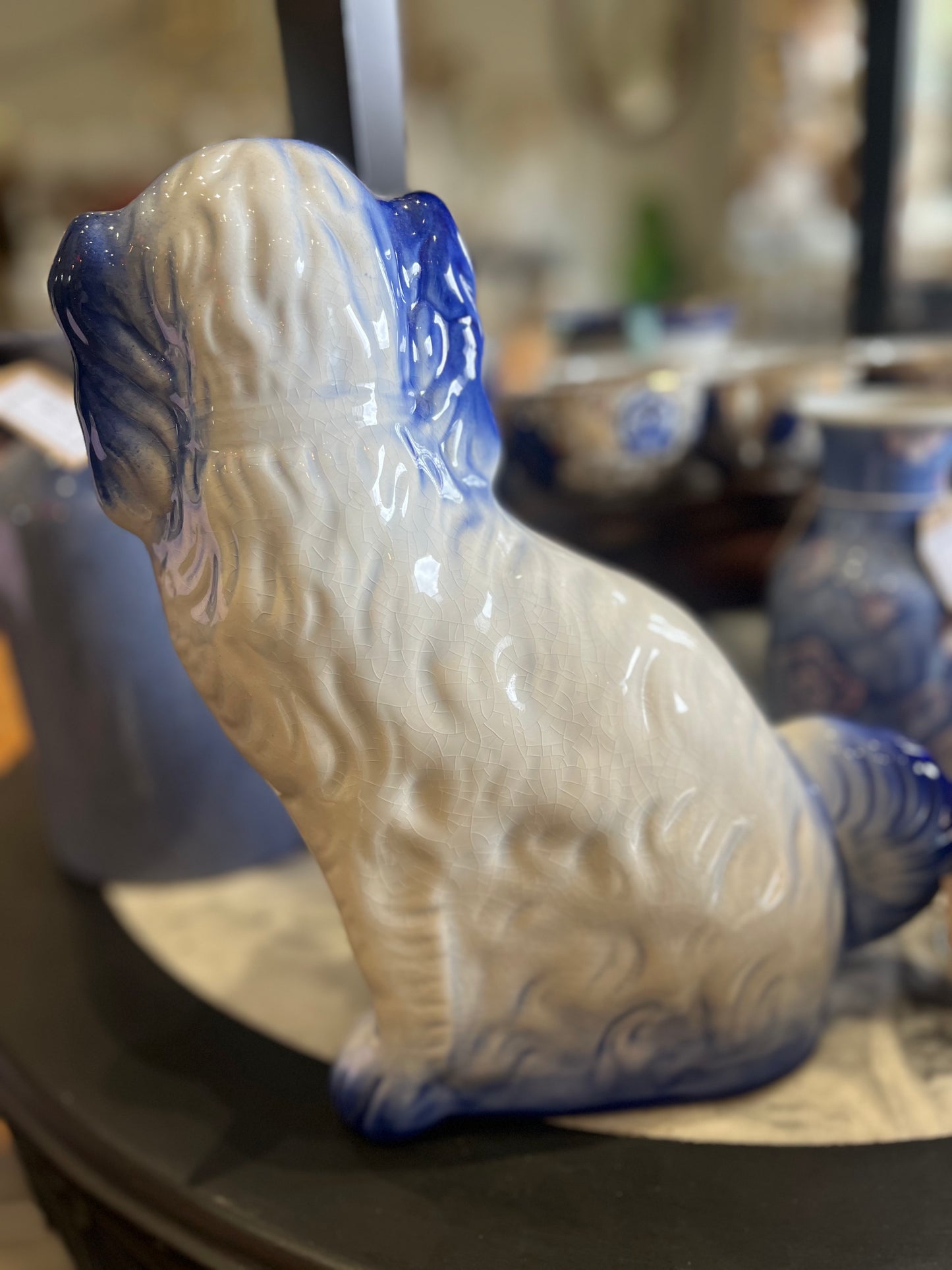 Flow Blue Wally Dog
