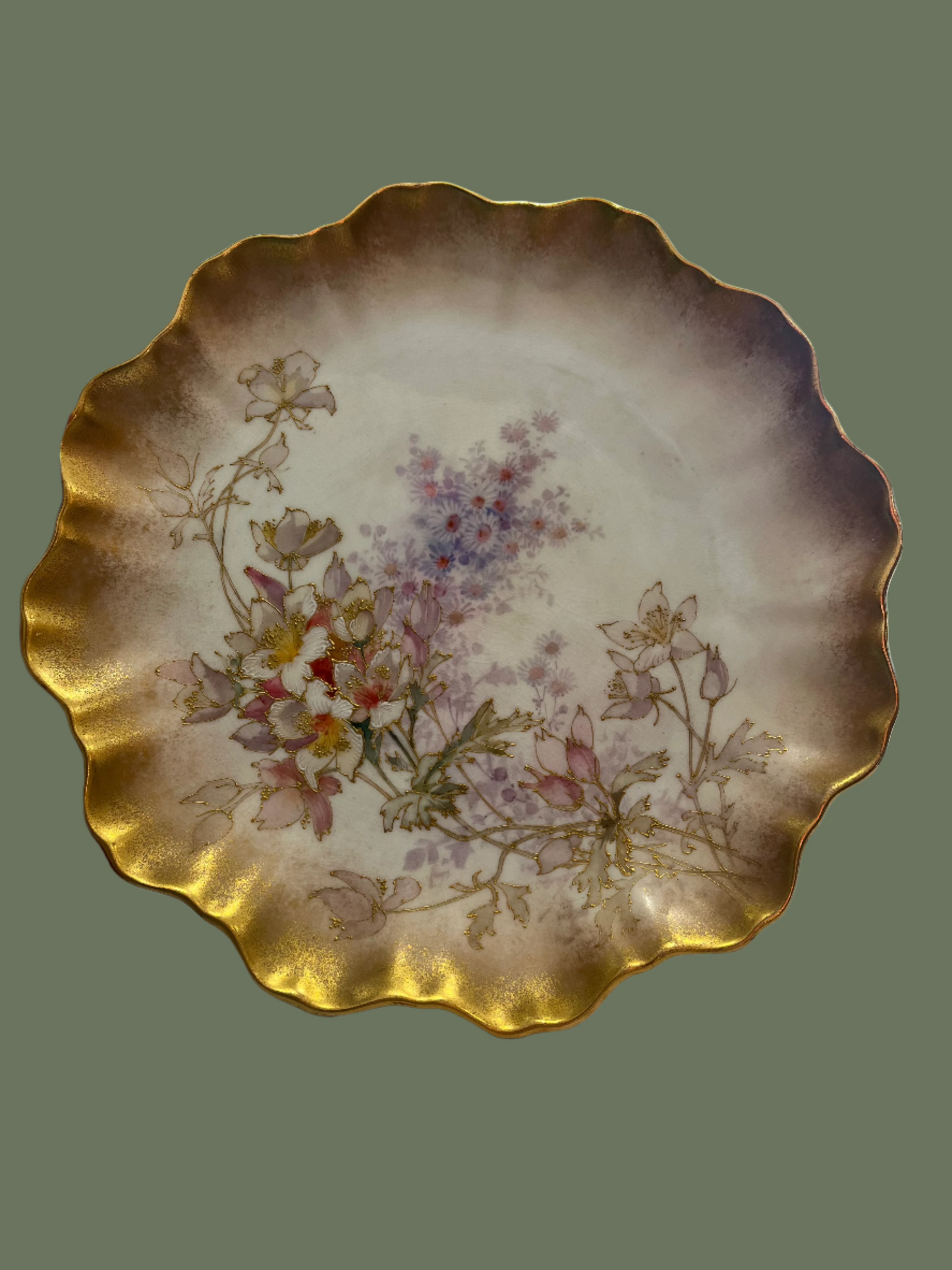 Royal Doulton Porcelain Plate - Asters & Dog Rose *available online only (Copy)