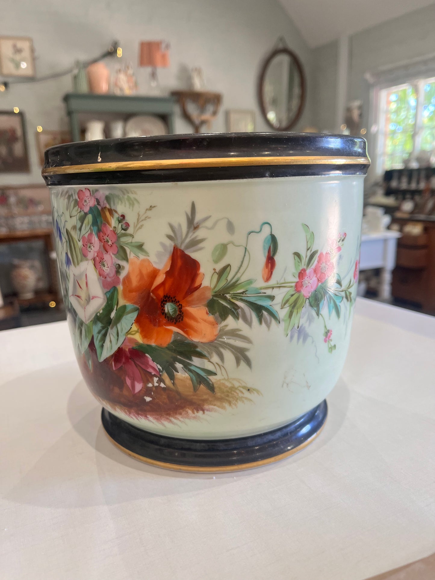 Napoleon Cache Pot - C.19th Century