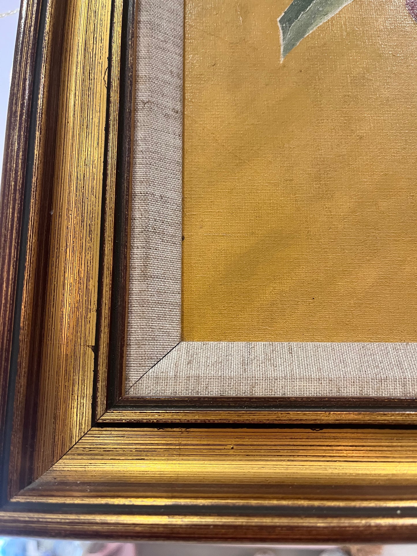 Botanical Oil - Indian Yellow Background