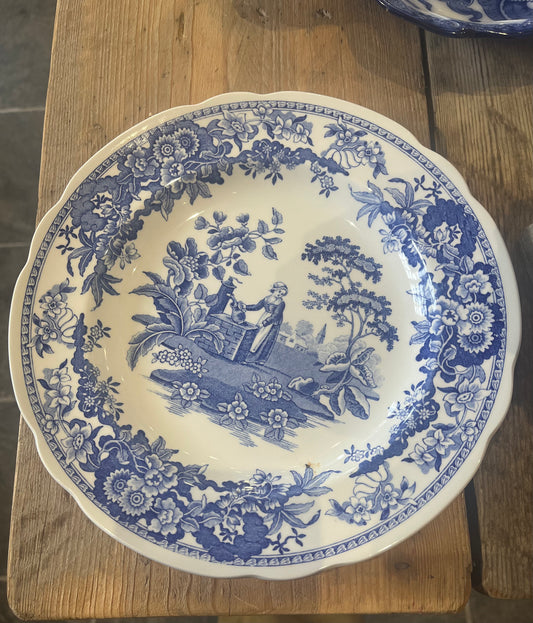 Spode Plate - "Girl at Well"