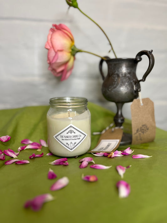 Naked Candle Company - Rose Velvet & Oudh