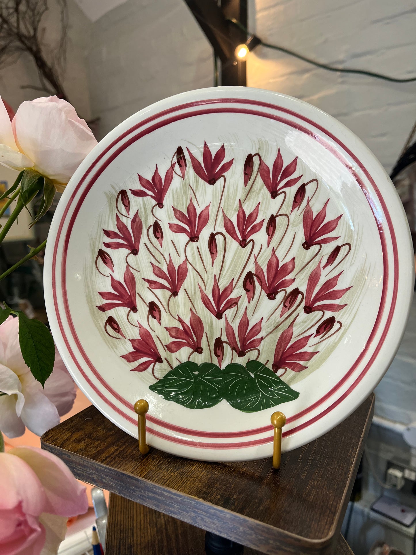 Cyclamen Plate