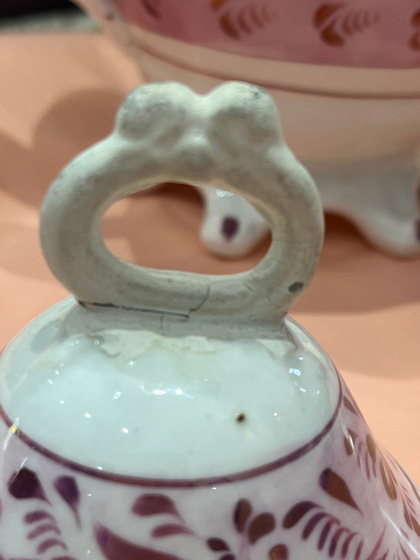 Lustreware Sugar Bowl