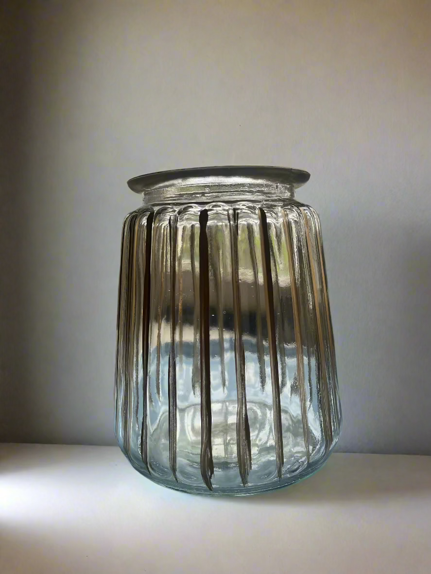 Gold Stripe Vase