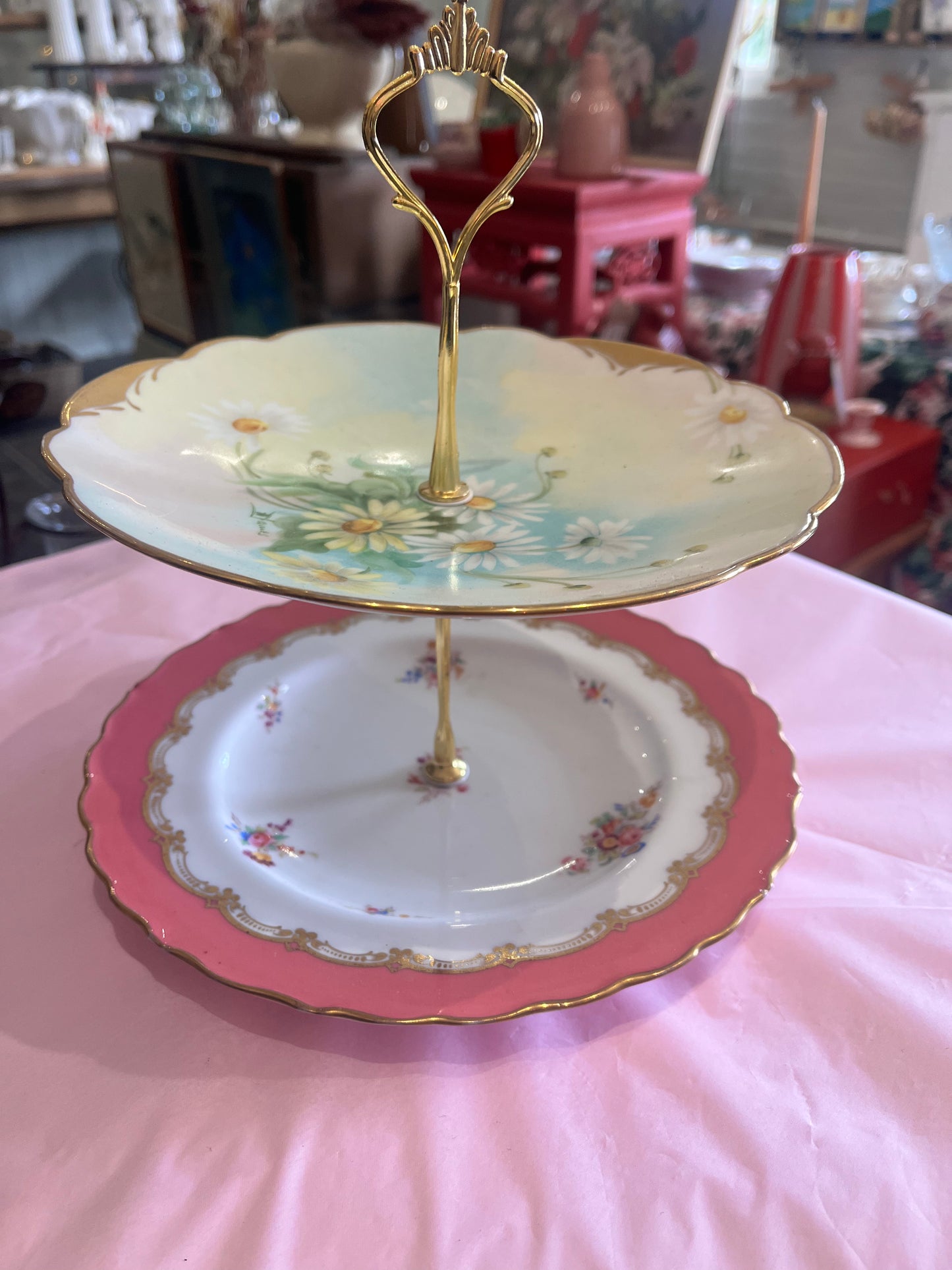 Cake Plate  - Coalport Mix