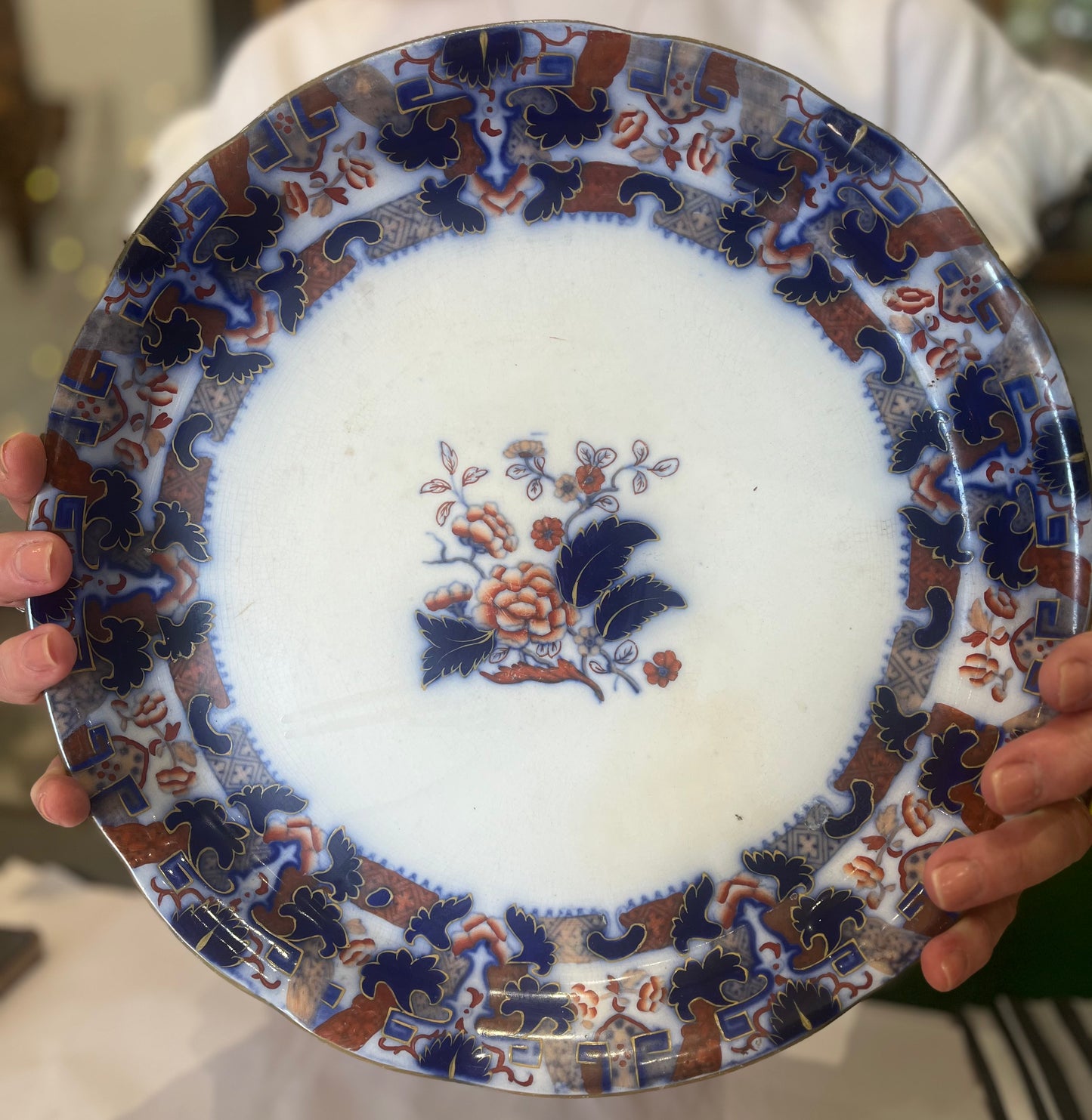 Minton New Stone Footed Plate C.1810