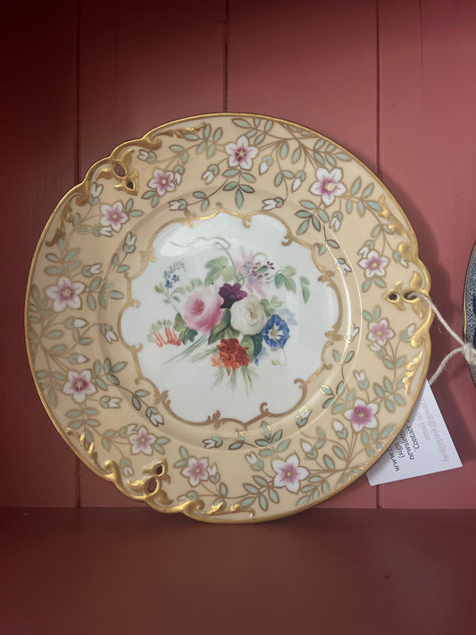 Antique Cabinet Plate C.1830s