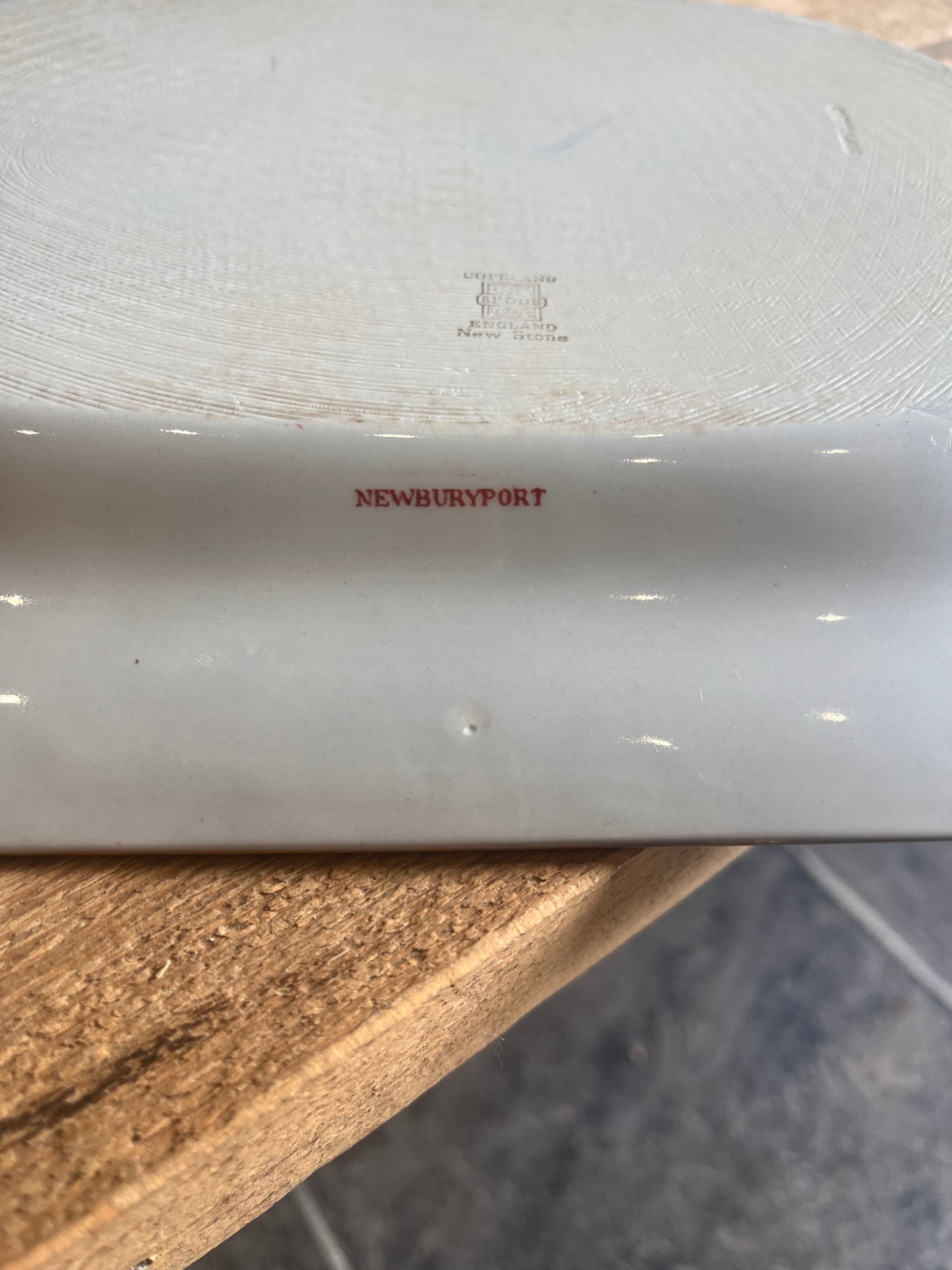 Spode Copeland "Newburyport Red" - Small Platter