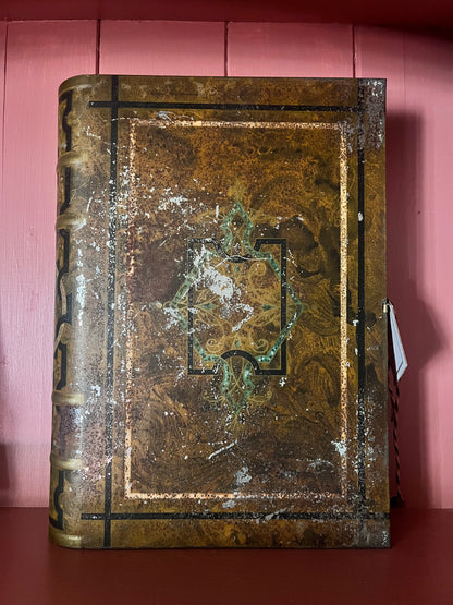 'Machiavelli' Faux Metal Book