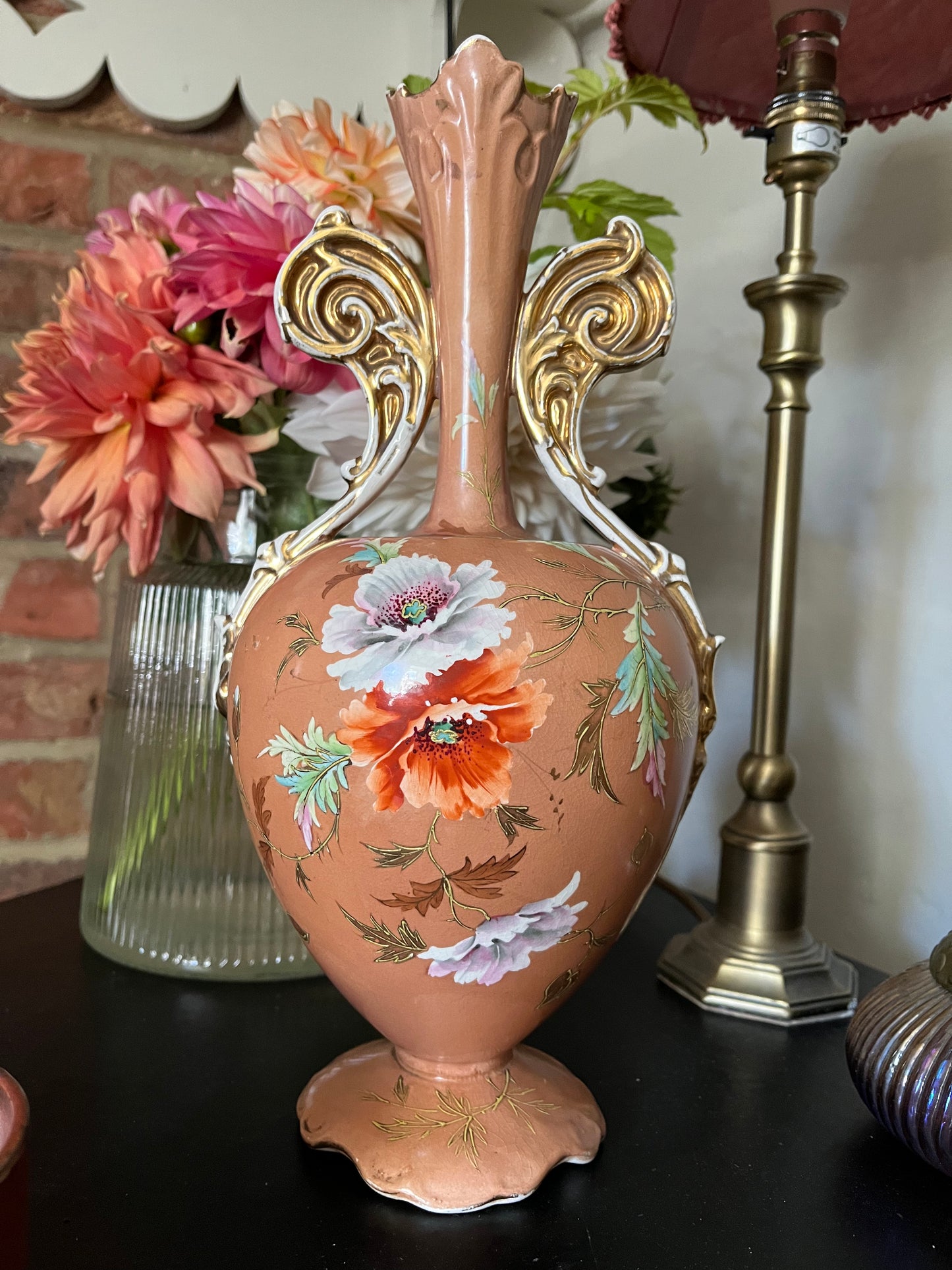 Blush Poppy Vase